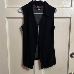 JOE BENBASSET - Black Zipper Vest